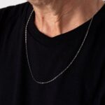 CORRENTE CARTIER MASCULINO AÇO INOXIDÁVEL PRATA