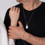 PULSEIRA VENEZIANA MASCULINO AÇO INOXIDÁVEL PRATA
