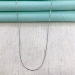 CORRENTE ELOS TORCIDOS MASCULINO AÇO INOXIDÁVEL PRATA