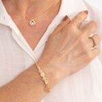 BRACELETE DORÉ ZIRCÔNIA BANHADO A OURO
