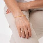 PULSEIRA CORDÃO BAIANO E FITA BANHADO A OURO