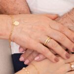 PULSEIRA PAI NOSSO CARTIER E GRUMMET BANHADO A OURO