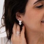 BRINCO CORAÇÃO DUPLO BANHADO A PRATA