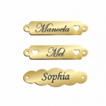PULSEIRA PERSONALIZADA SÍMBOLO VAZADO (PODE SER BANHADO A OURO OU PRATA)